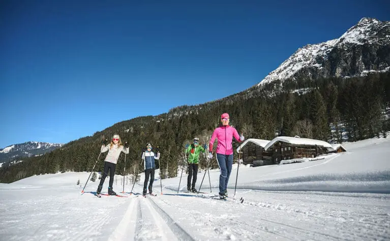 Cross-country skiing on a ski vacation & winter vacation in Wagrain-Kleinarl, Ski amadé