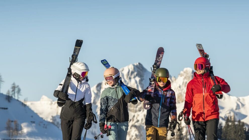 22 Wagrain Kleinarl Skifahren C Lorenzmasser 28429 37